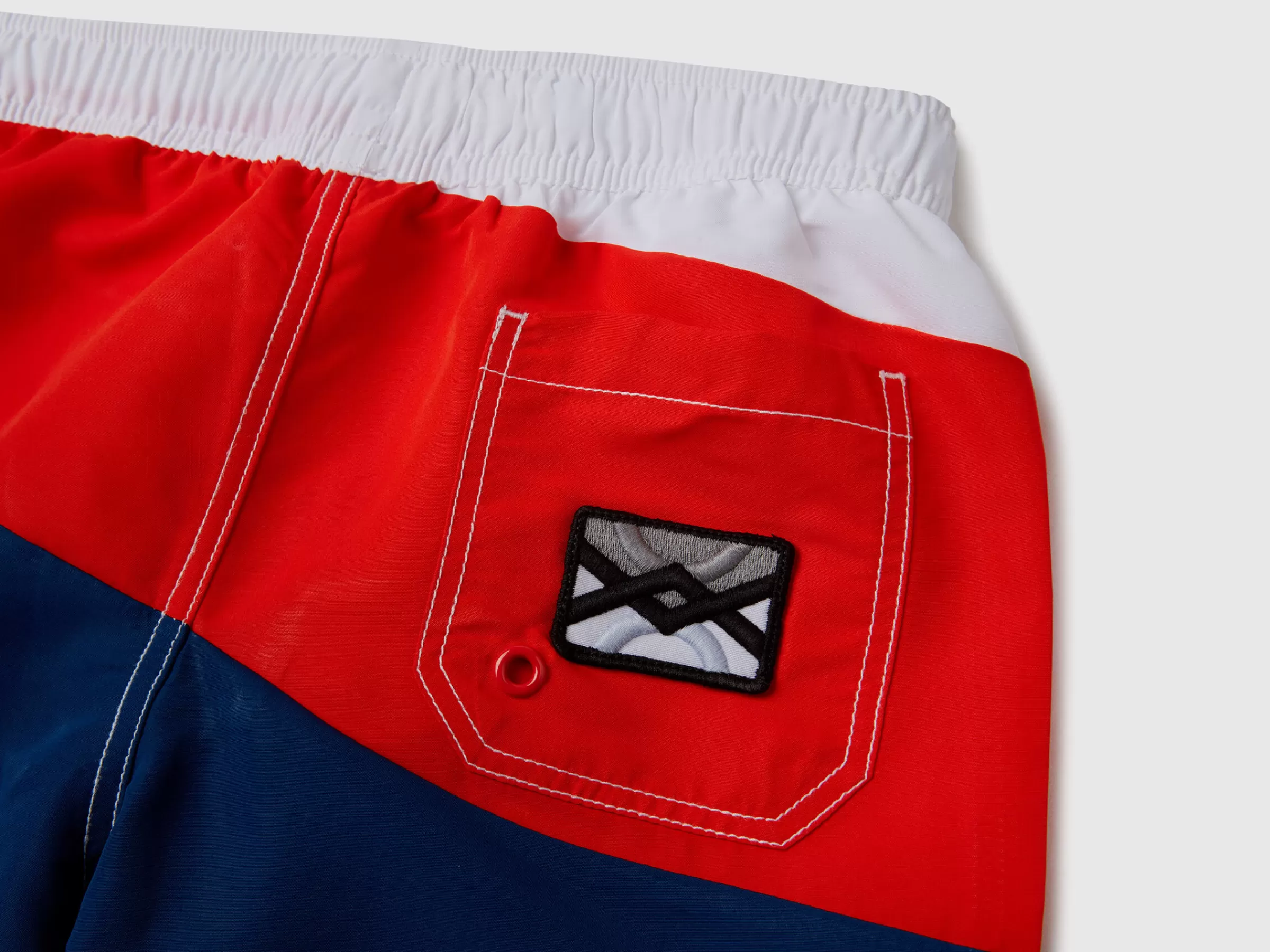 Boxers De Banho Color Block^Benetton New