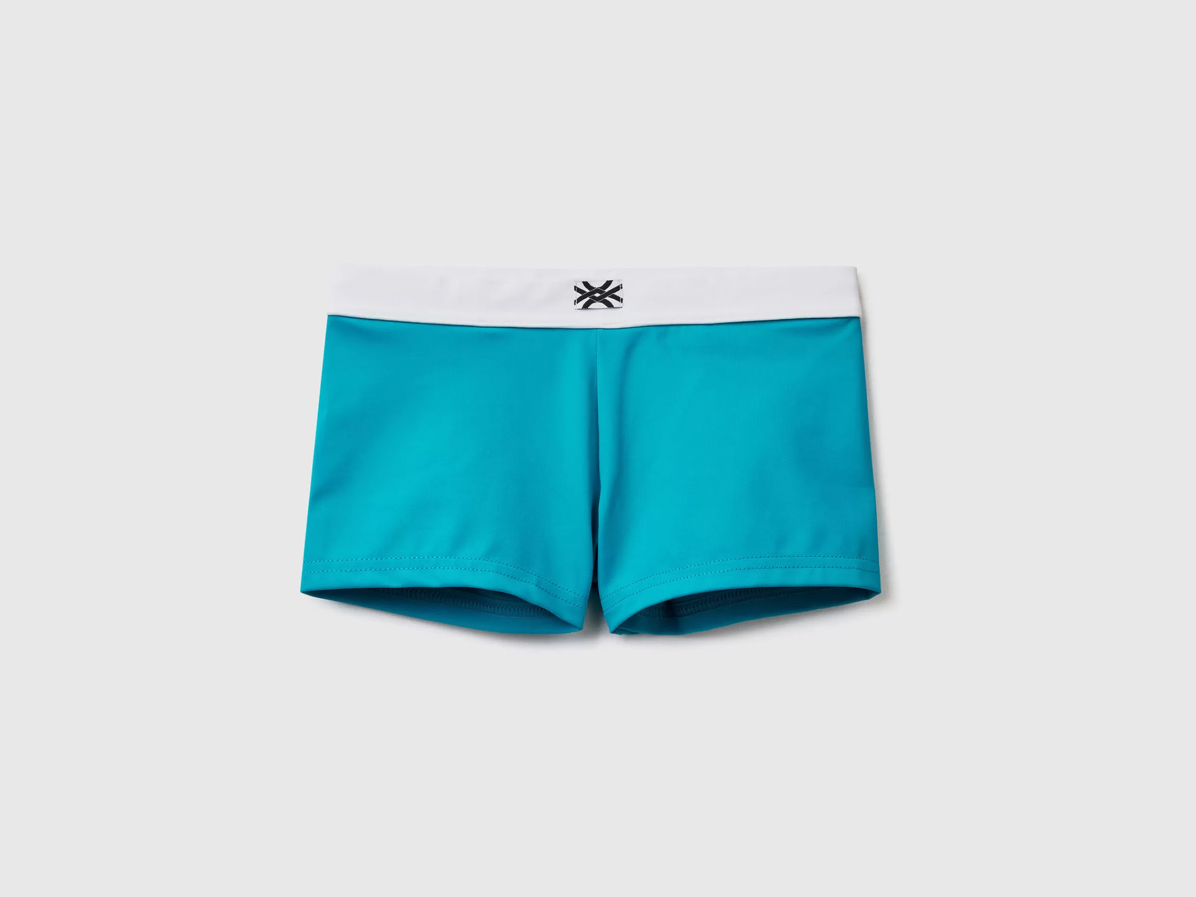 Boxers De Banho Com Cordao De Ajuste Em Econyl®^Benetton Shop