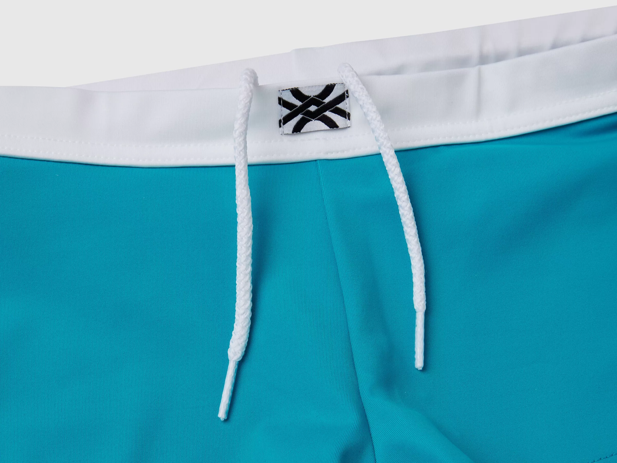 Boxers De Banho Com Cordao De Ajuste Em Econyl®^Benetton Shop