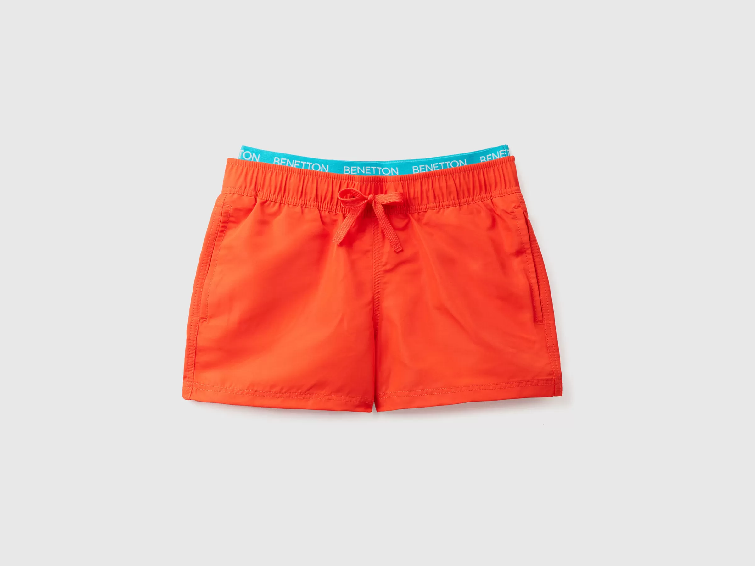 Boxers De Banho Com Elastico Logotipo^Benetton Best