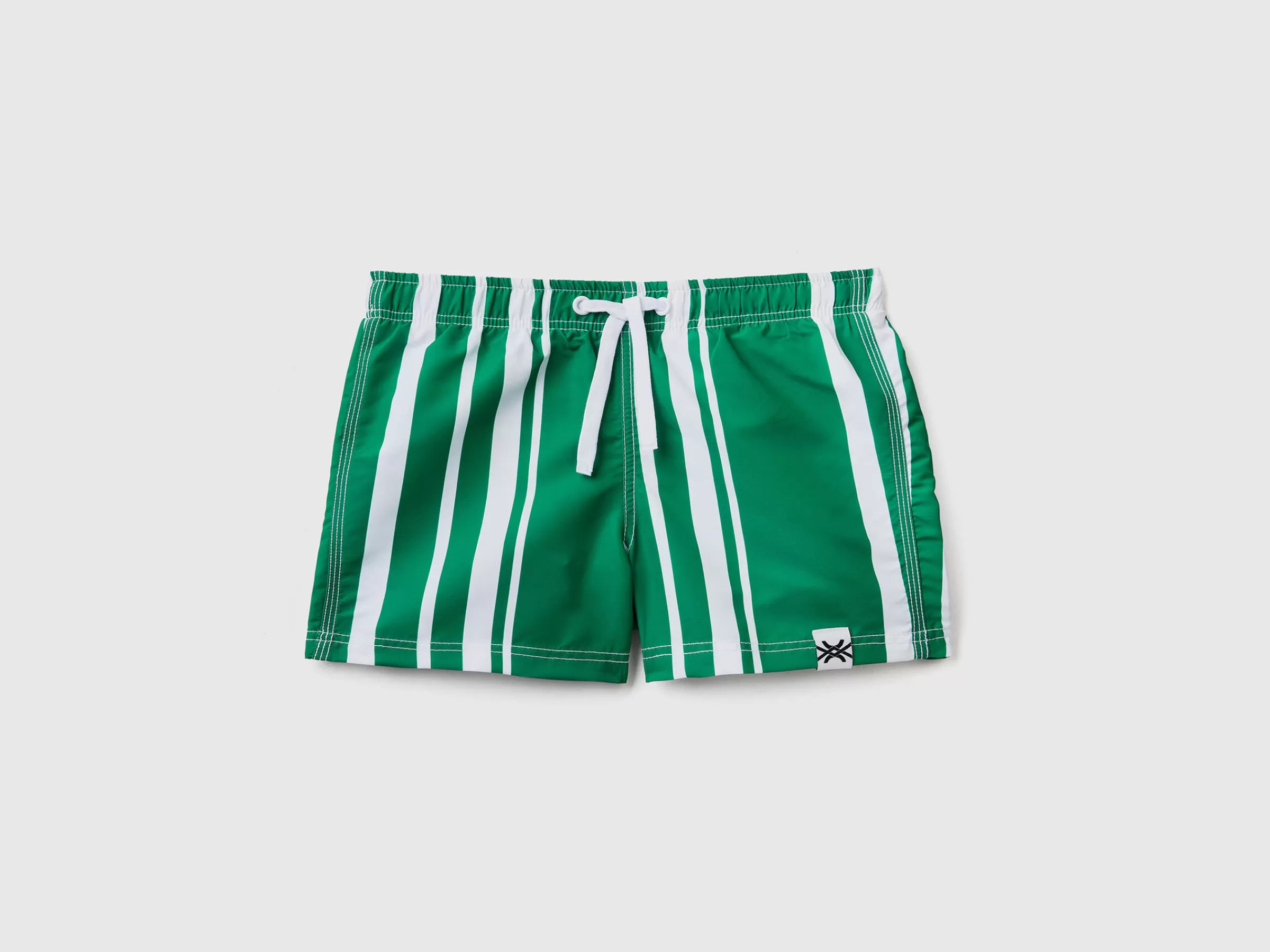 Boxers De Banhoas Riscas^Benetton Sale