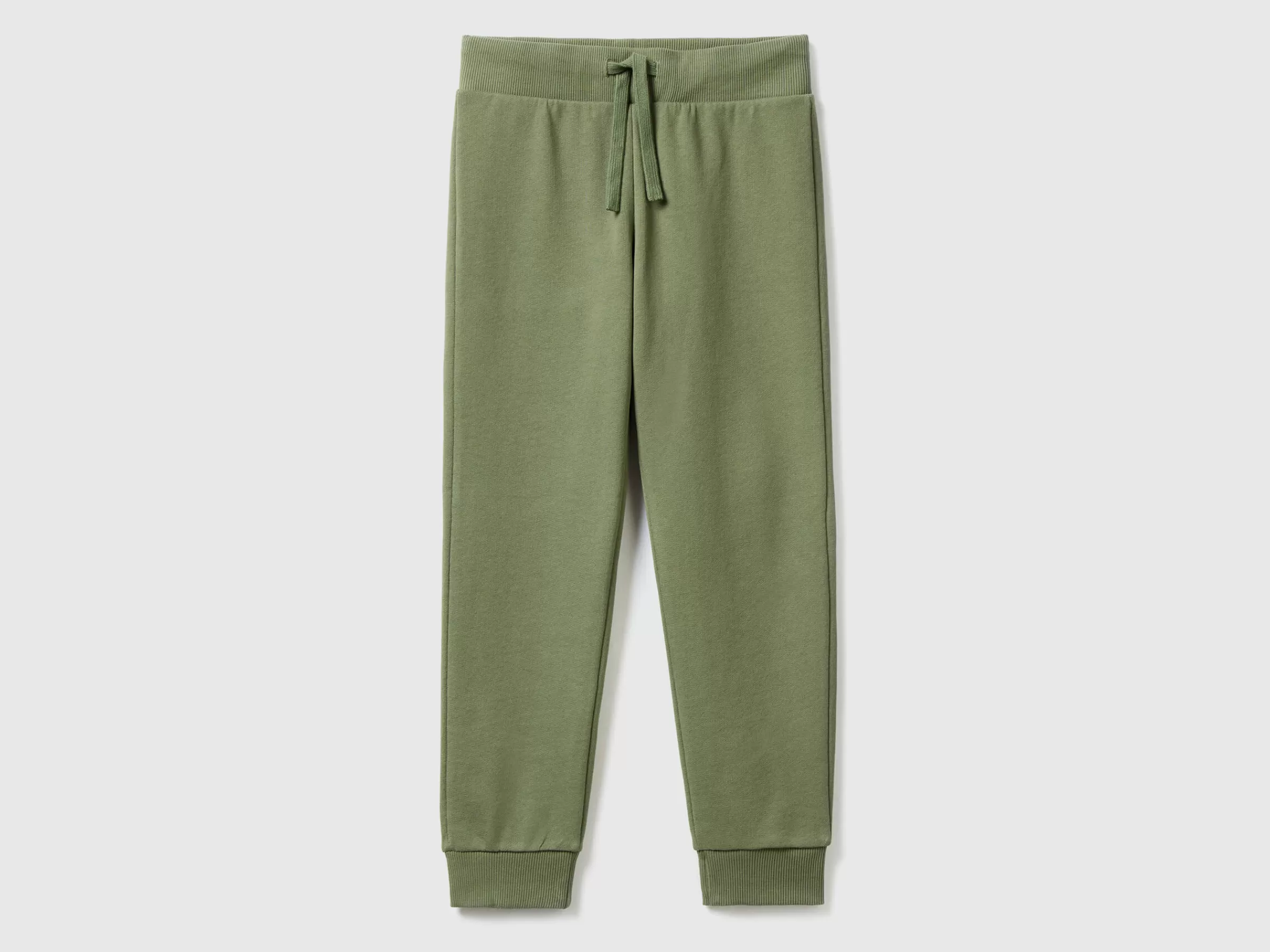 Calças Desportivas Com Cordao De Ajuste^Benetton Store