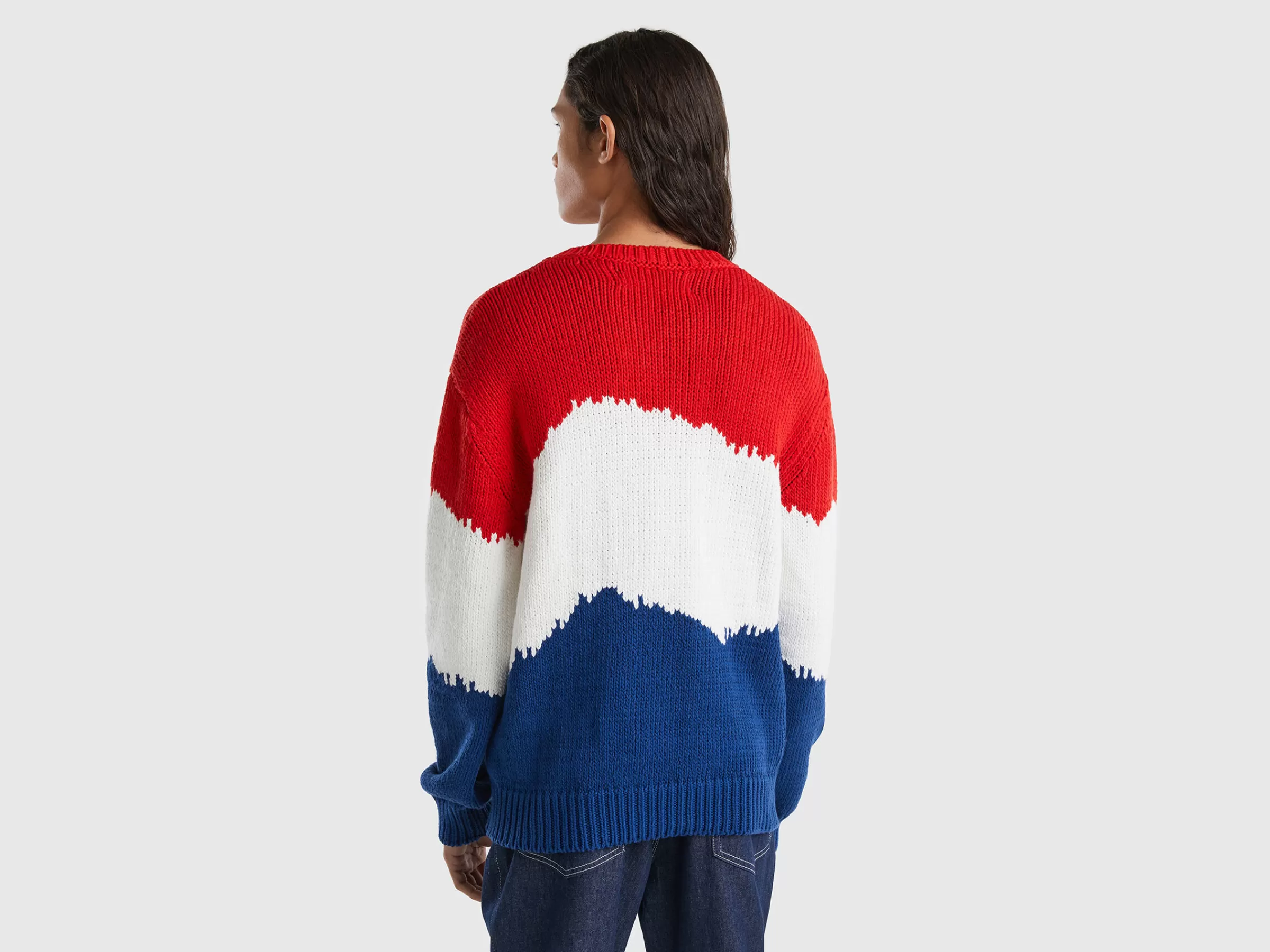 Camisola Color Block^Benetton Best