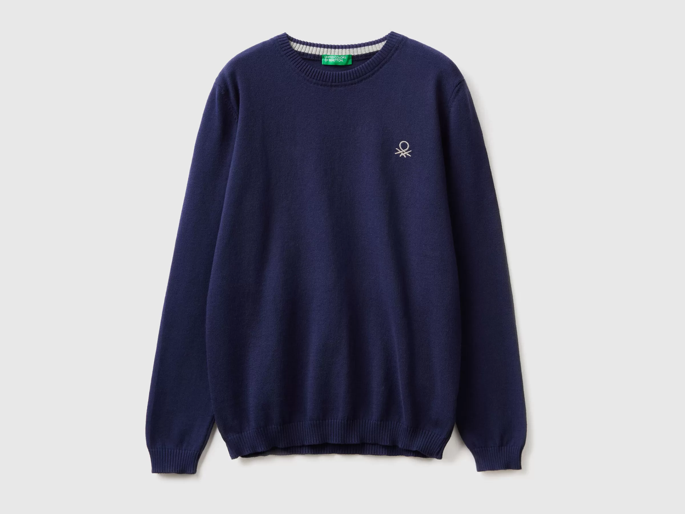 Camisola Em Algodão Quente Com Logotipo^Benetton Shop