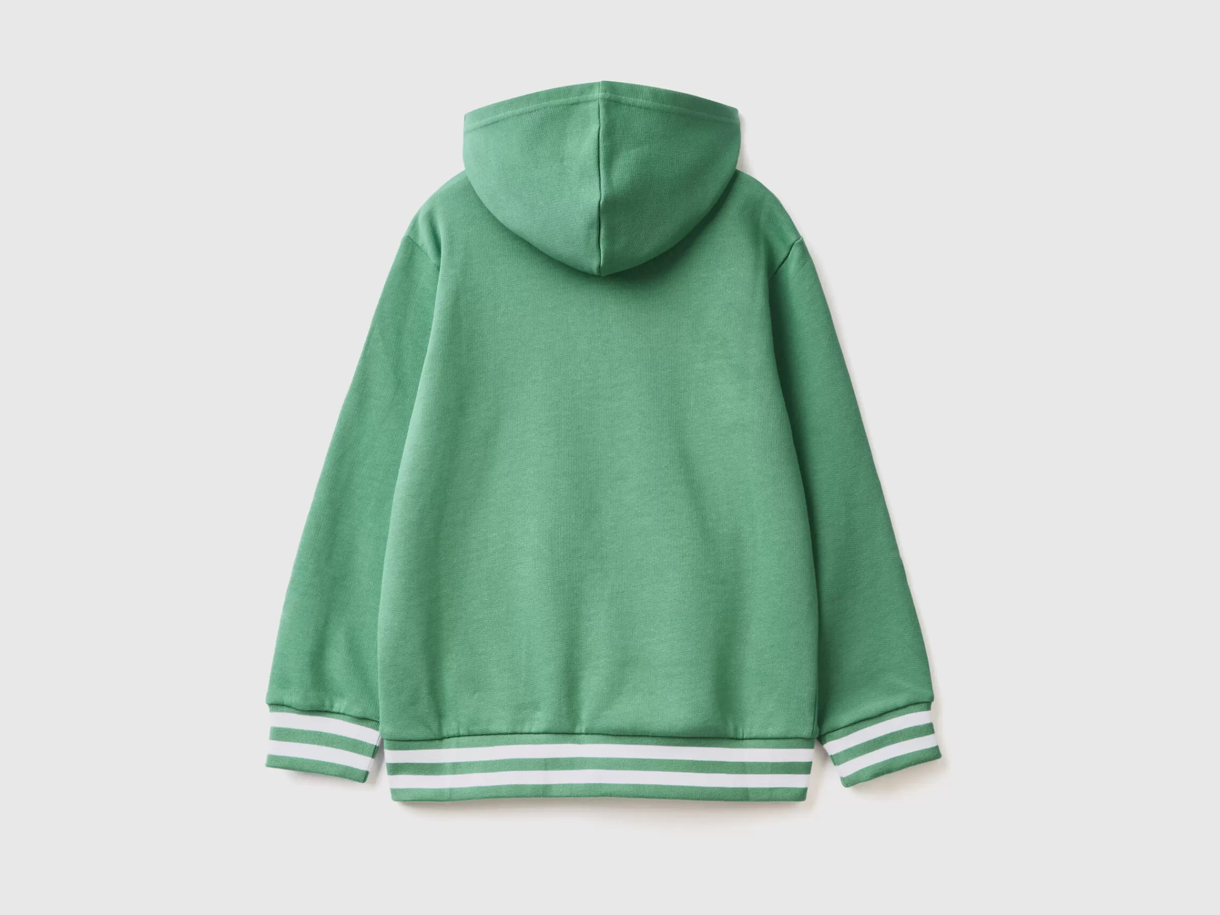 Casaco Com Fecho De Correr E Bordado^Benetton Flash Sale