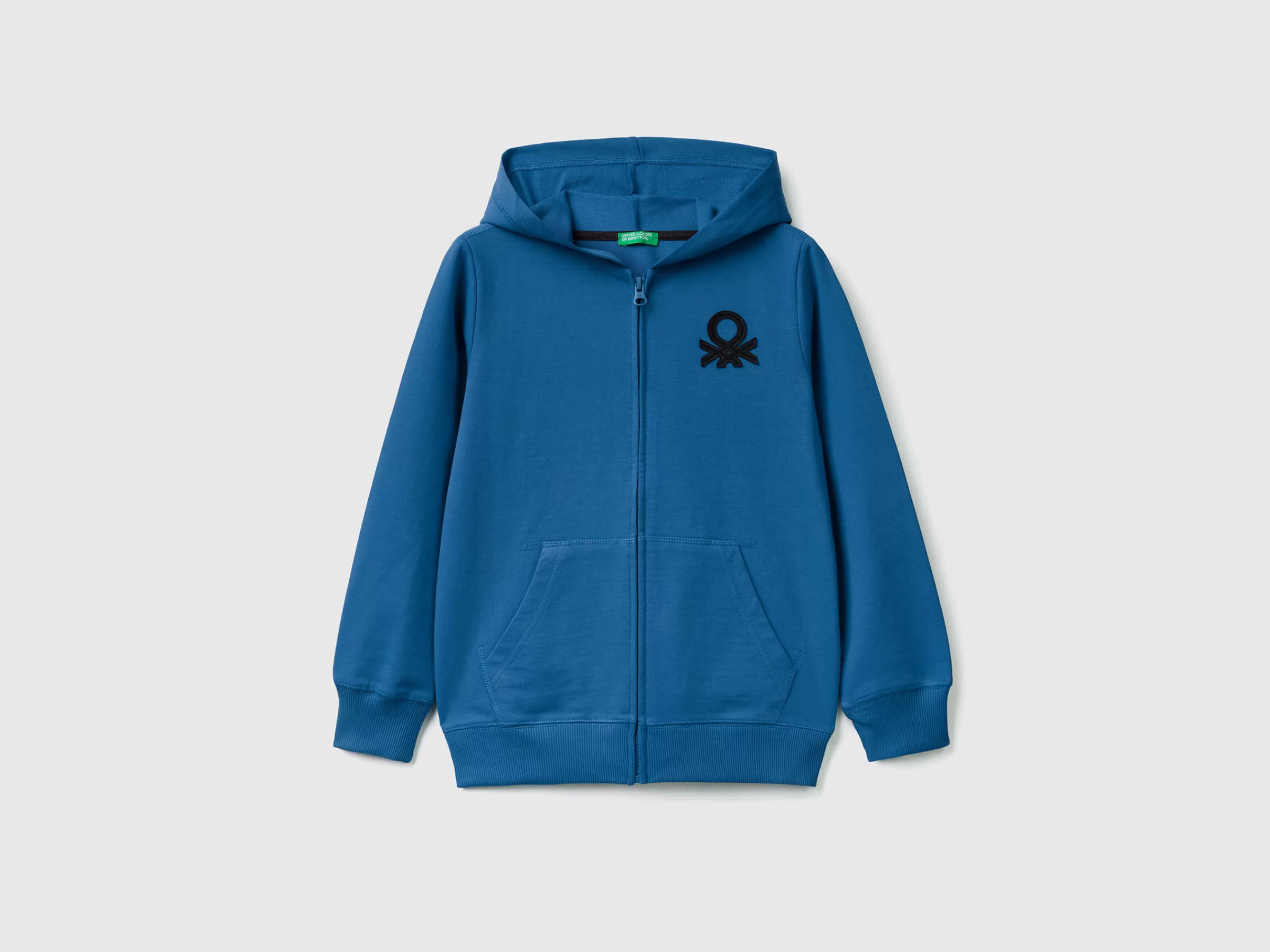 Casaco Com Fecho De Correr E Capuz^Benetton Outlet