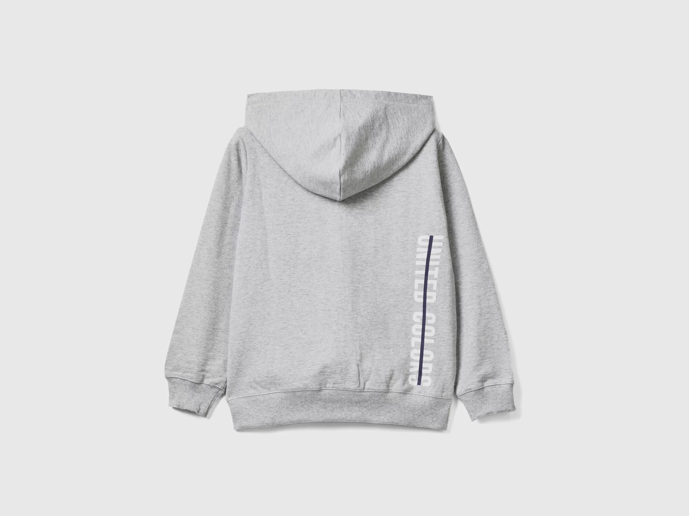 Casaco Com Fecho De Correr E Capuz^Benetton Fashion