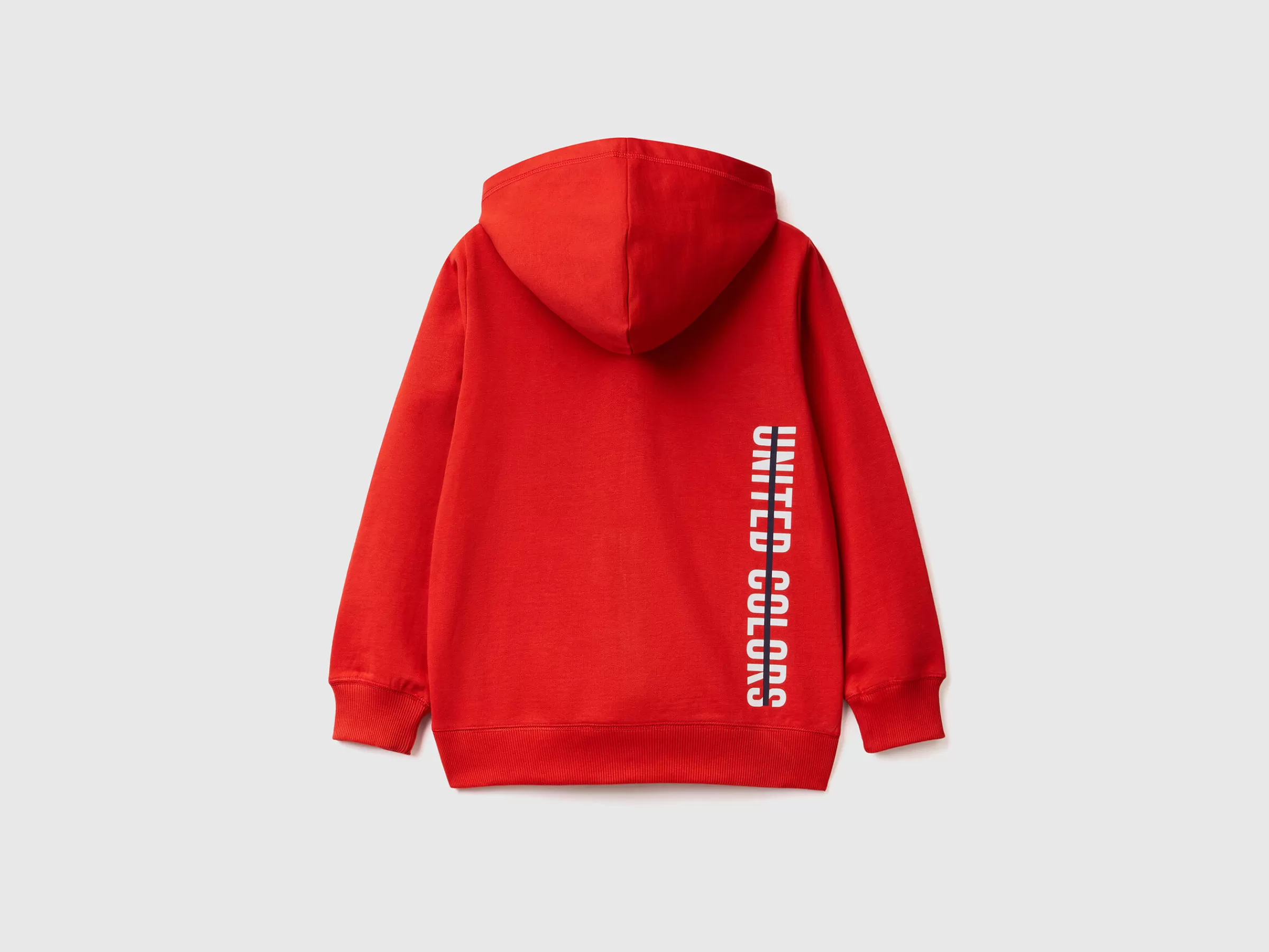 Casaco Com Fecho De Correr E Capuz^Benetton Fashion
