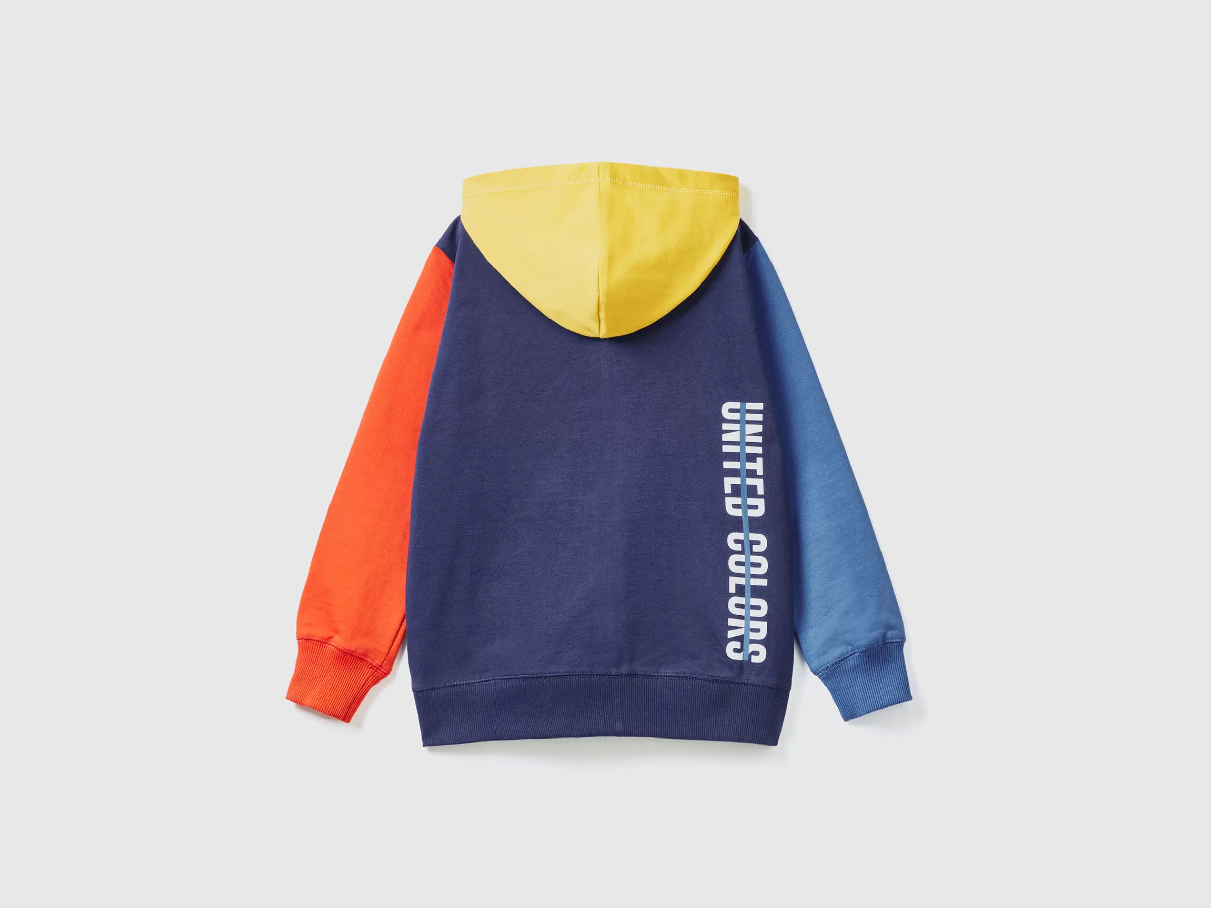 Casaco Com Fecho De Correr E Capuz^Benetton Best Sale