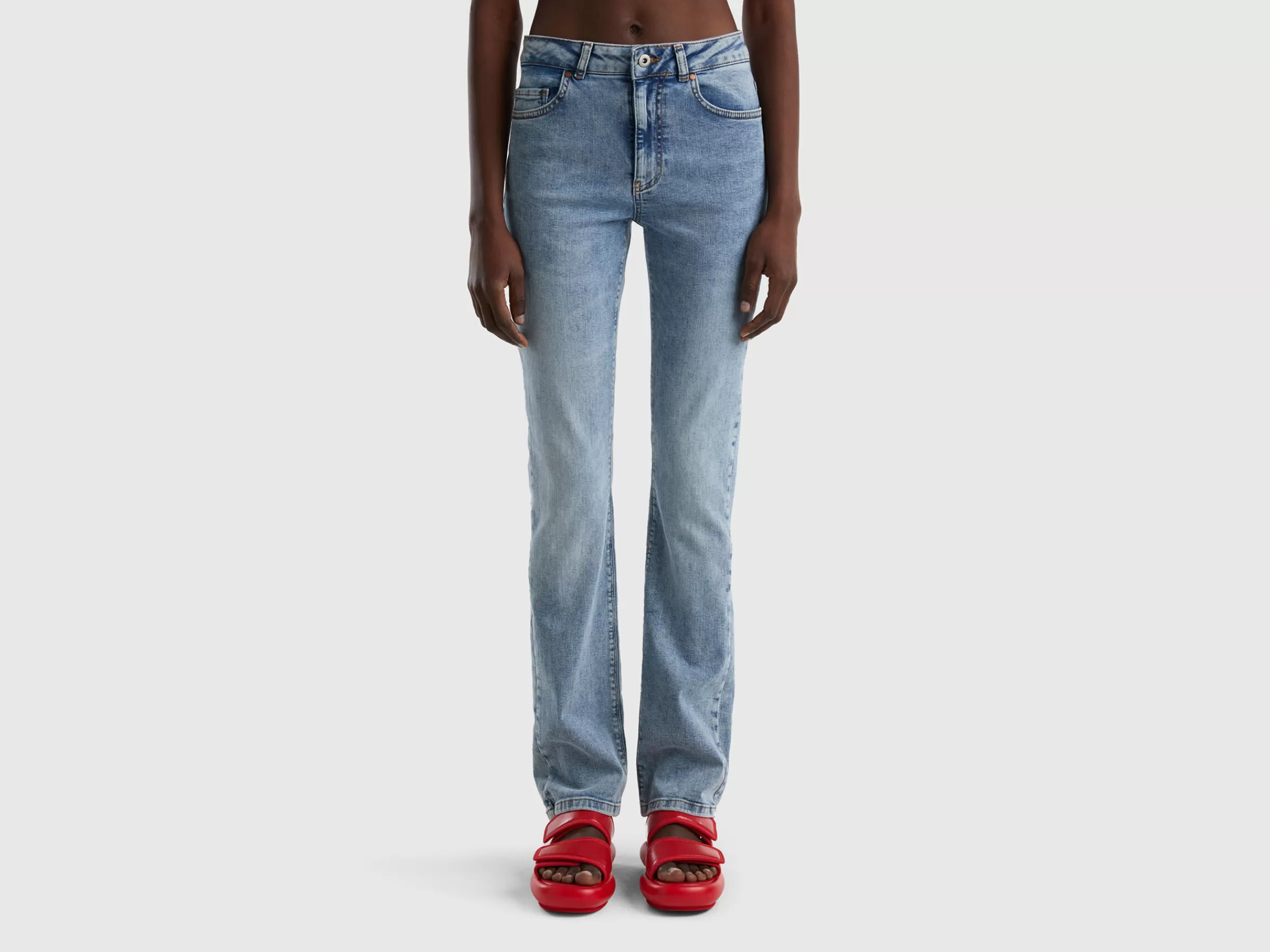 Jeans Bootcut Cinco Bolsos^Benetton Fashion