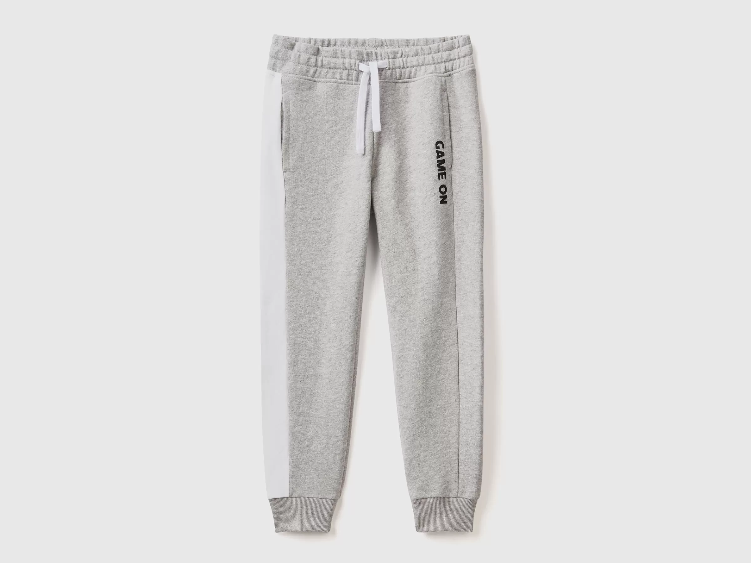 Joggers Com Faixa Em Contraste^Benetton Shop