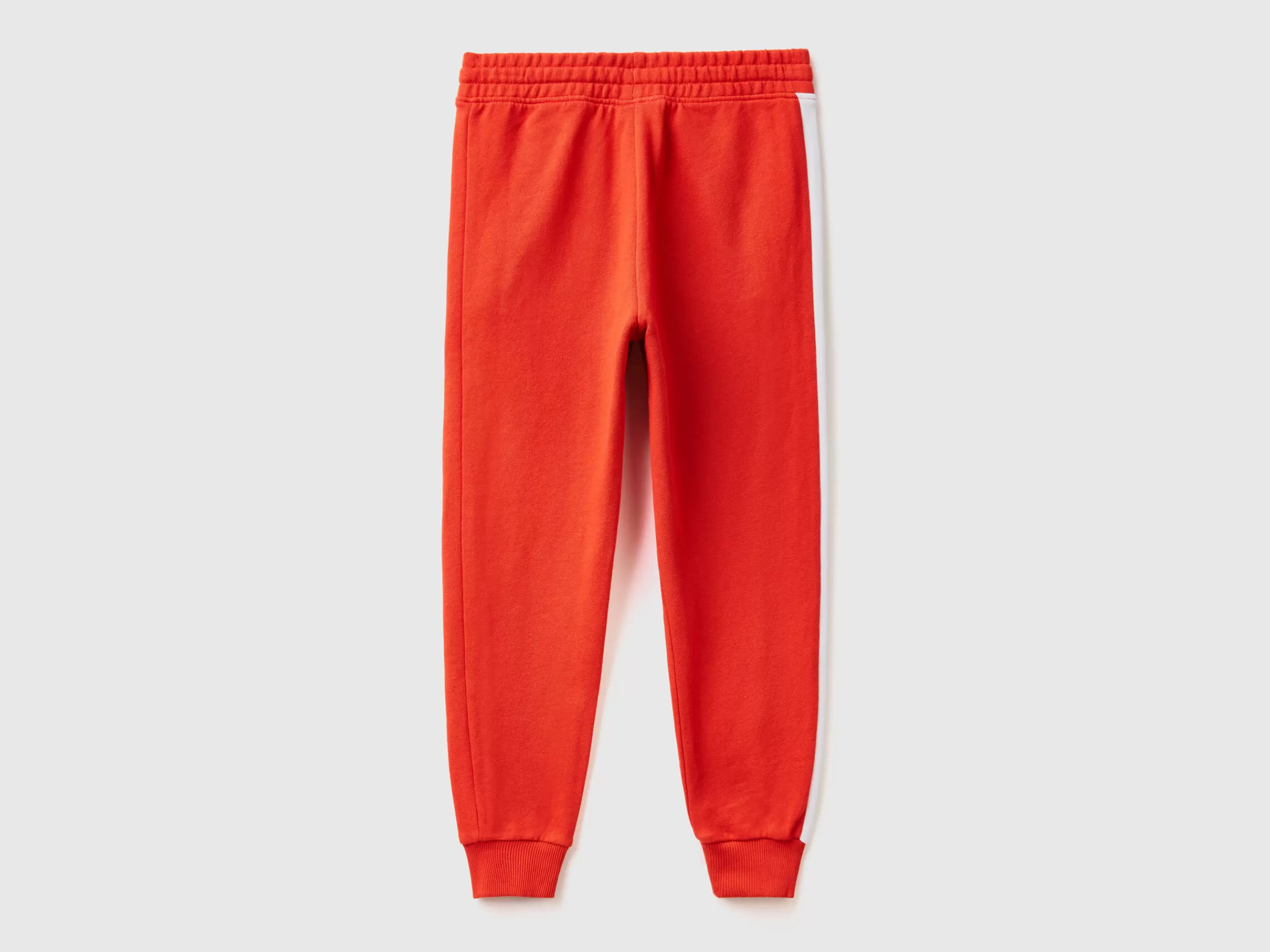 Joggers Com Faixa Em Contraste^Benetton Hot