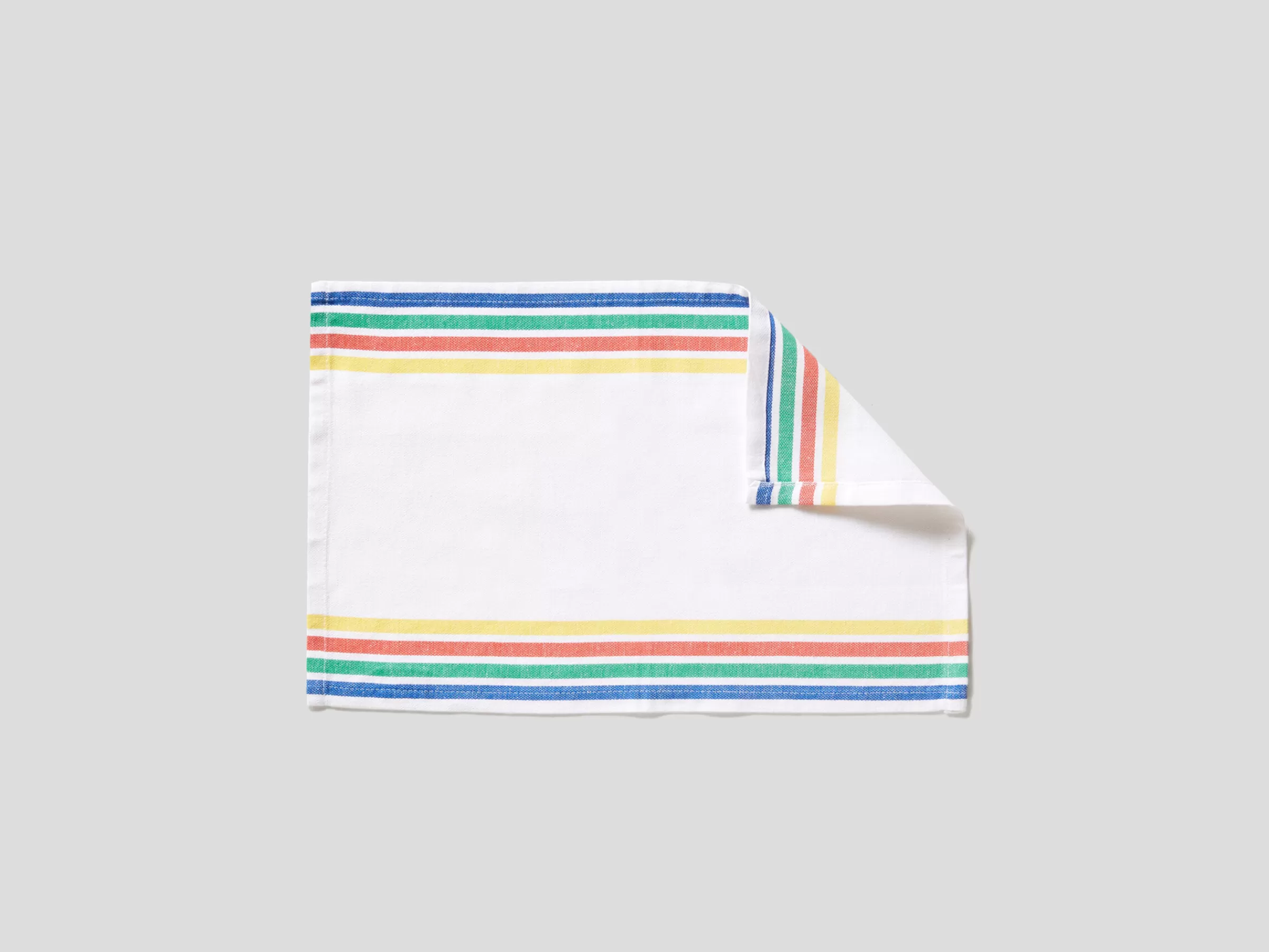 Quatro Jogos Americanos Com Riscas Multicolor^Benetton Sale