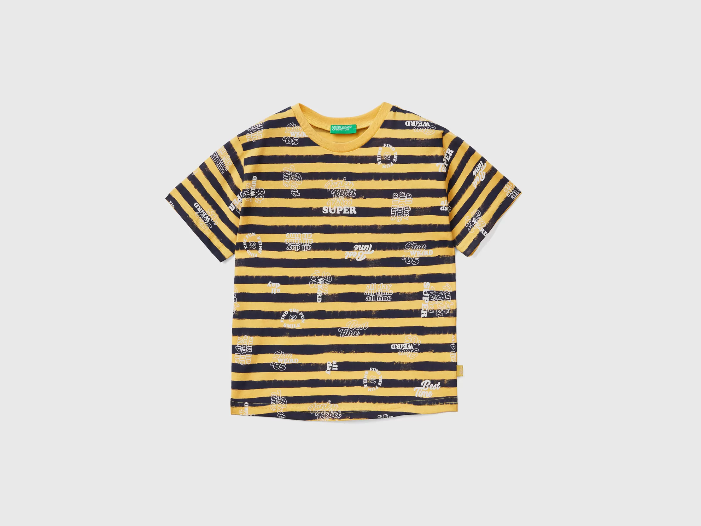 T-Shirt Padrao 100% Algodão^Benetton Flash Sale
