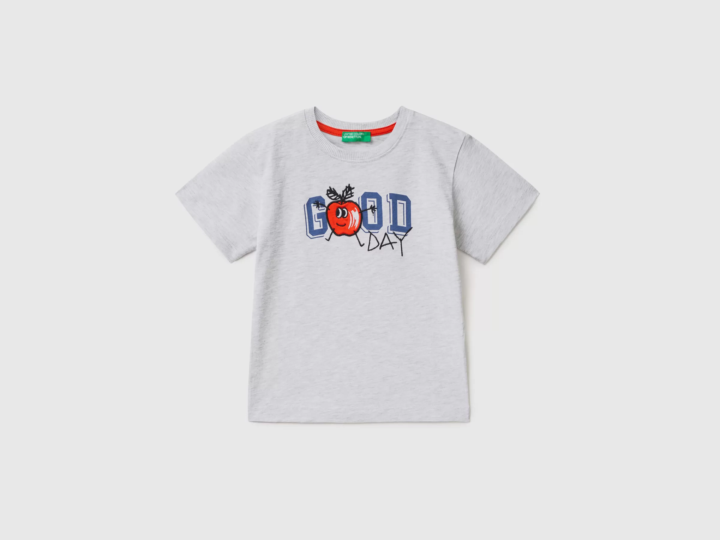 T-Shirt With Front And Back Print^Benetton Cheap