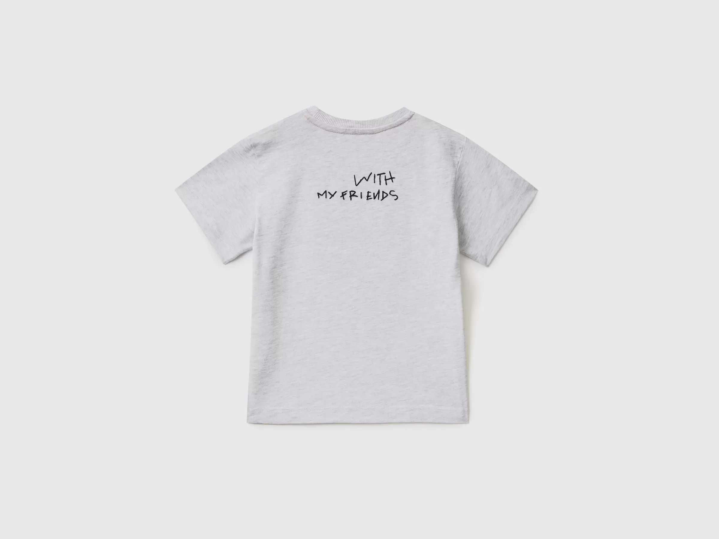 T-Shirt With Front And Back Print^Benetton Cheap