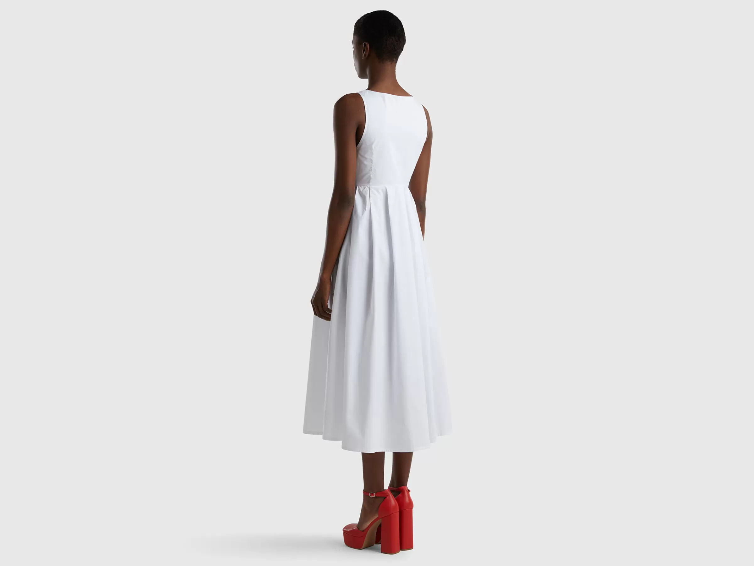 Vestido Comprido Com Fecho De Correr^Benetton Online